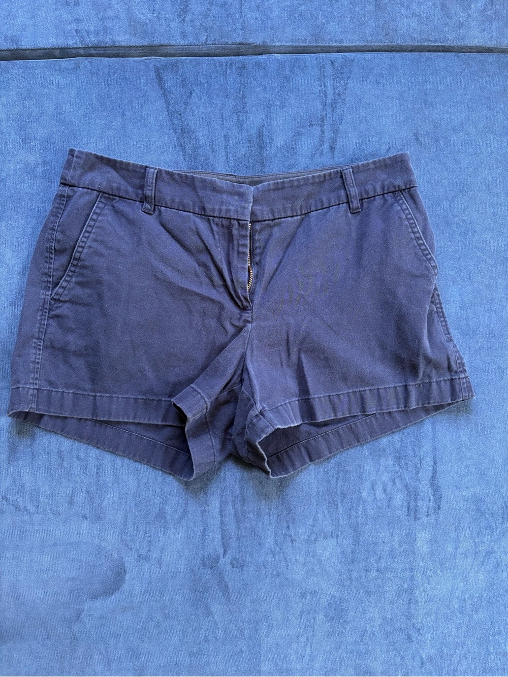 J. Crew Women's Navy Casual Cotton Shorts